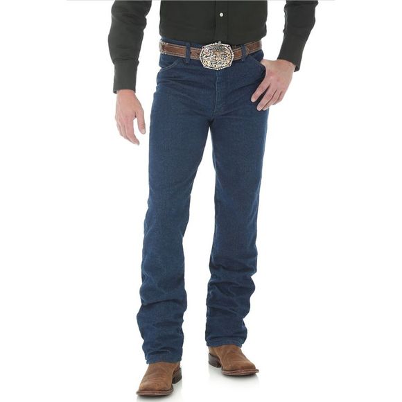 Wrangler Men's 0936 Cowboy Cut Slim Fit Jeans Prewashed Indigo PWD